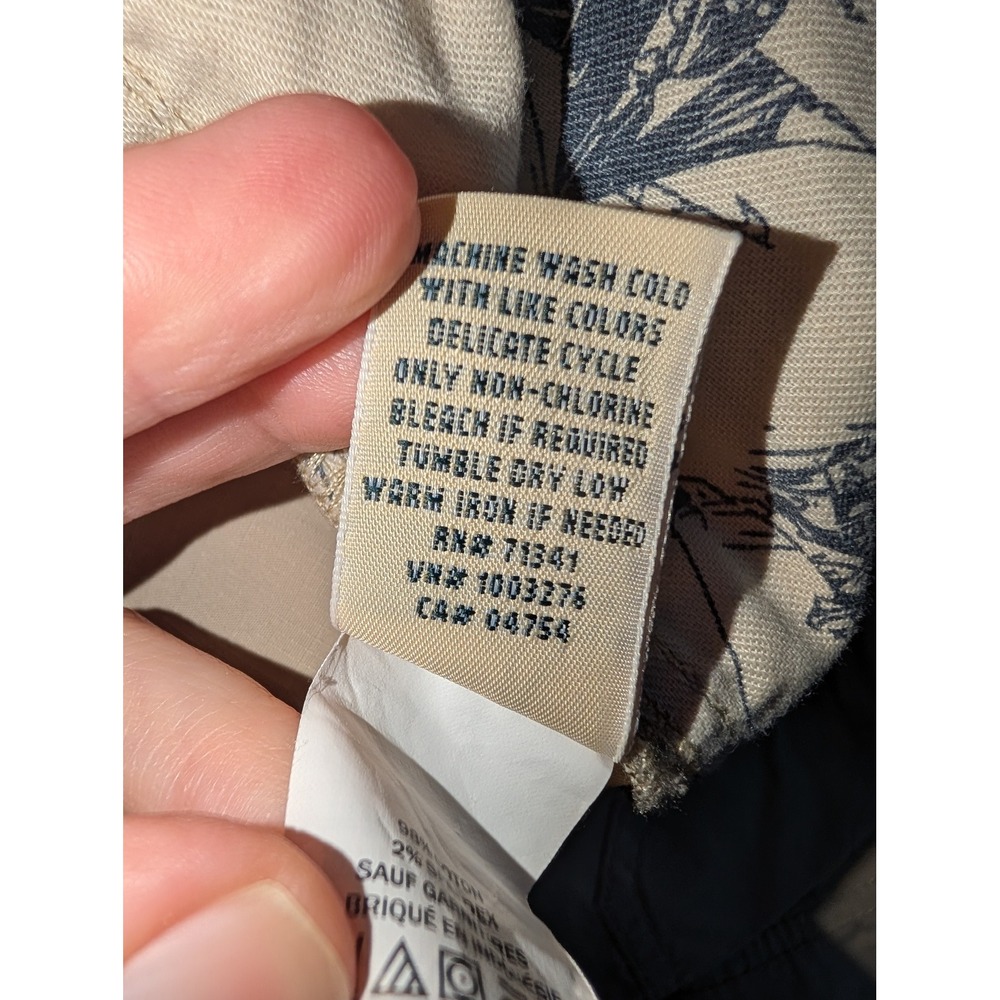 L.L.Bean size XL men's cotton blend cargo pants - Picture 5 of 8